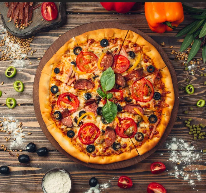 Pizza + Patates